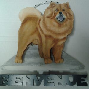 Chow chow tervetuloakyltti