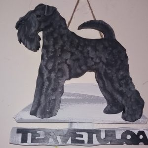 Kerrynterrieri tervetuloakyltti