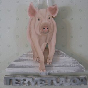 Possu tervetuloakyltti