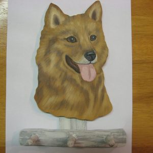 Suomenpystykorva naulakko